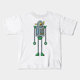 Pixel Robot 088 Kids T-Shirt